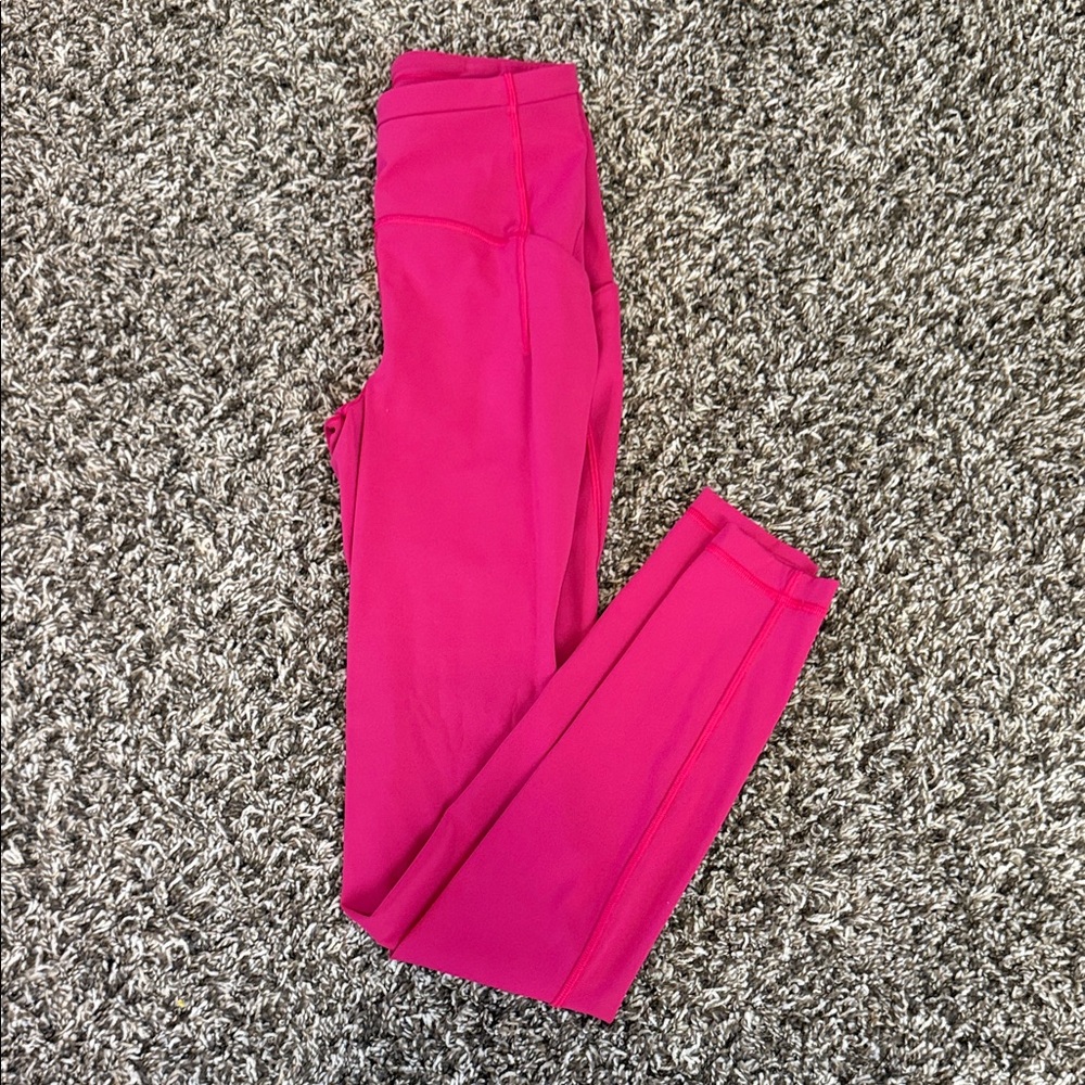 lululemon athletica Bright Magenta High-Rise Leggings